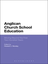 Anglican Church School Education (eBook): Moving Beyond the First Two Hundred Years